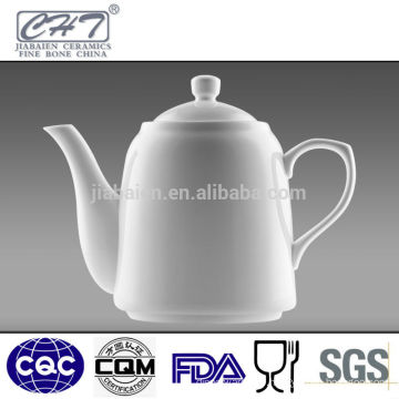White porcelain fine bone china coffee tea pot kettle